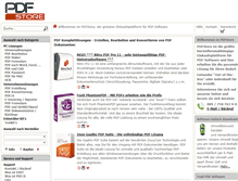 Tablet Screenshot of pdfstore.de